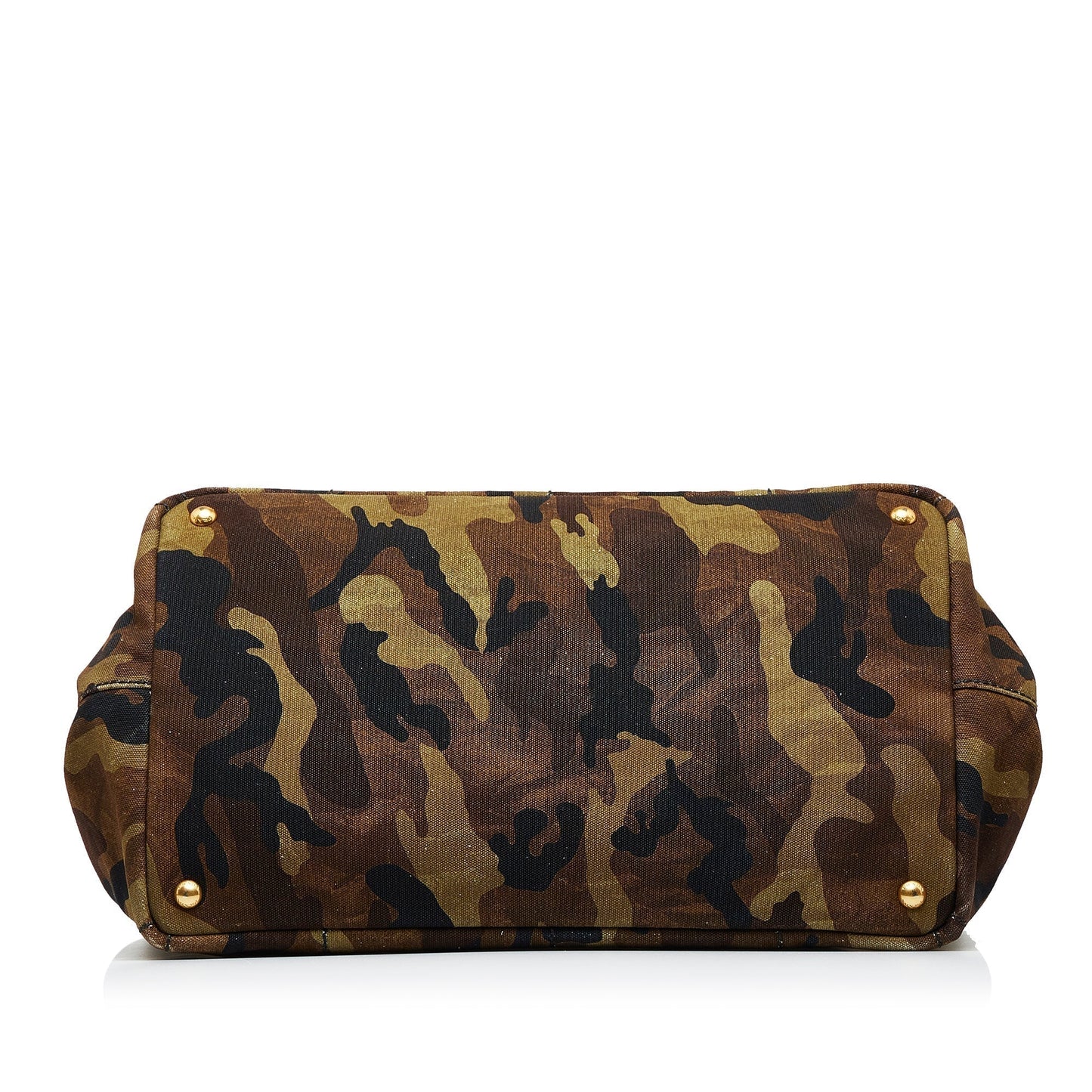 Prada Canapa Camouflage Tote Bag