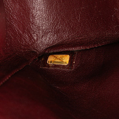 Chanel Jumbo Classic Caviar Double Flap Bag Leather Shoulder Bag in Good condition