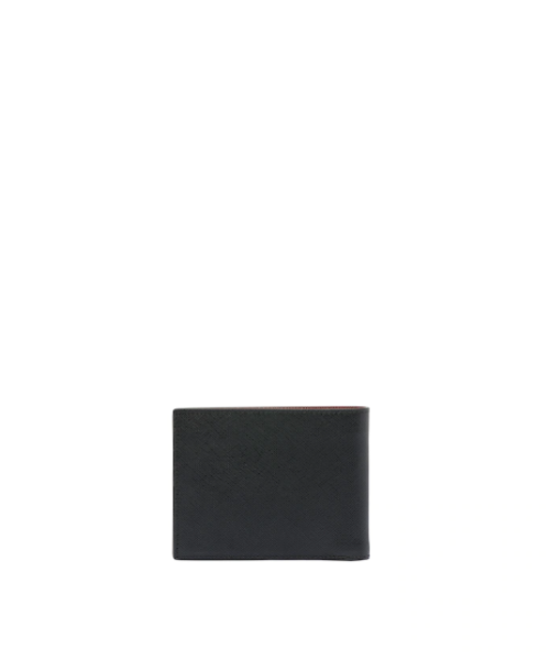 Prada Saffiano Leather Wallet Black