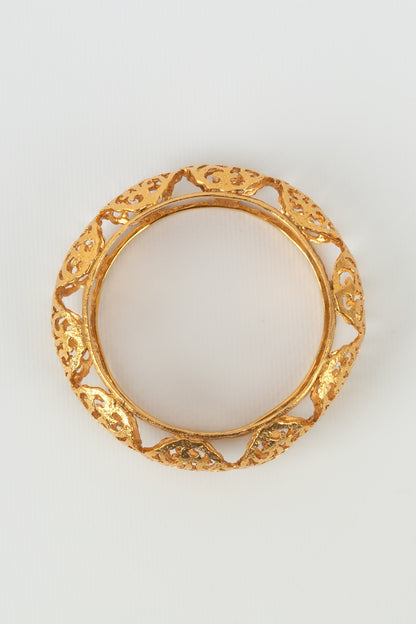 Bracelet doré Chanel