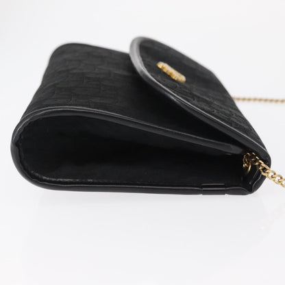 Christian Dior Vintage Trotter Shoulder Bag Canvas Black Canvas Shoulder Bag Bag ()