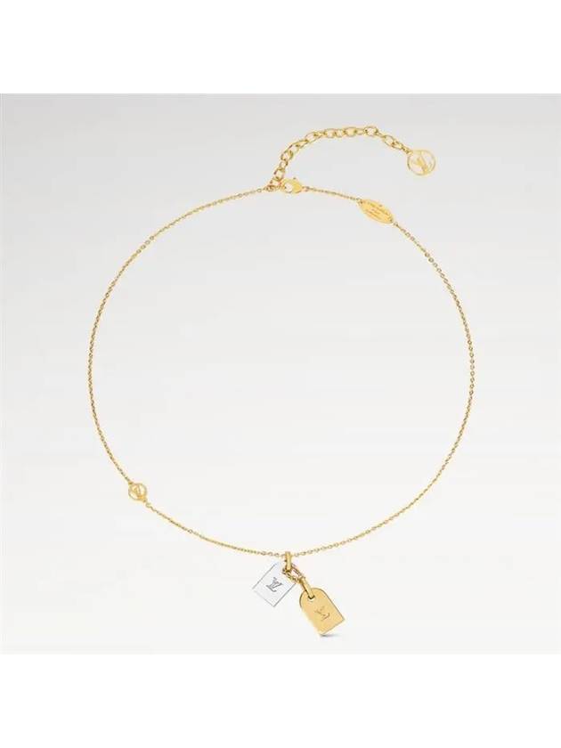 Louis Vuitton Nanogram Necklace M63141
