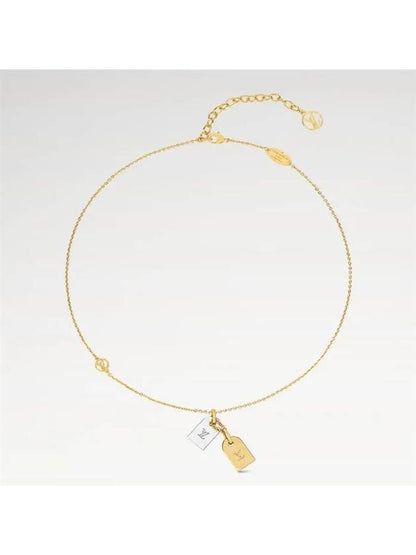 Louis Vuitton Nanogram Necklace M63141
