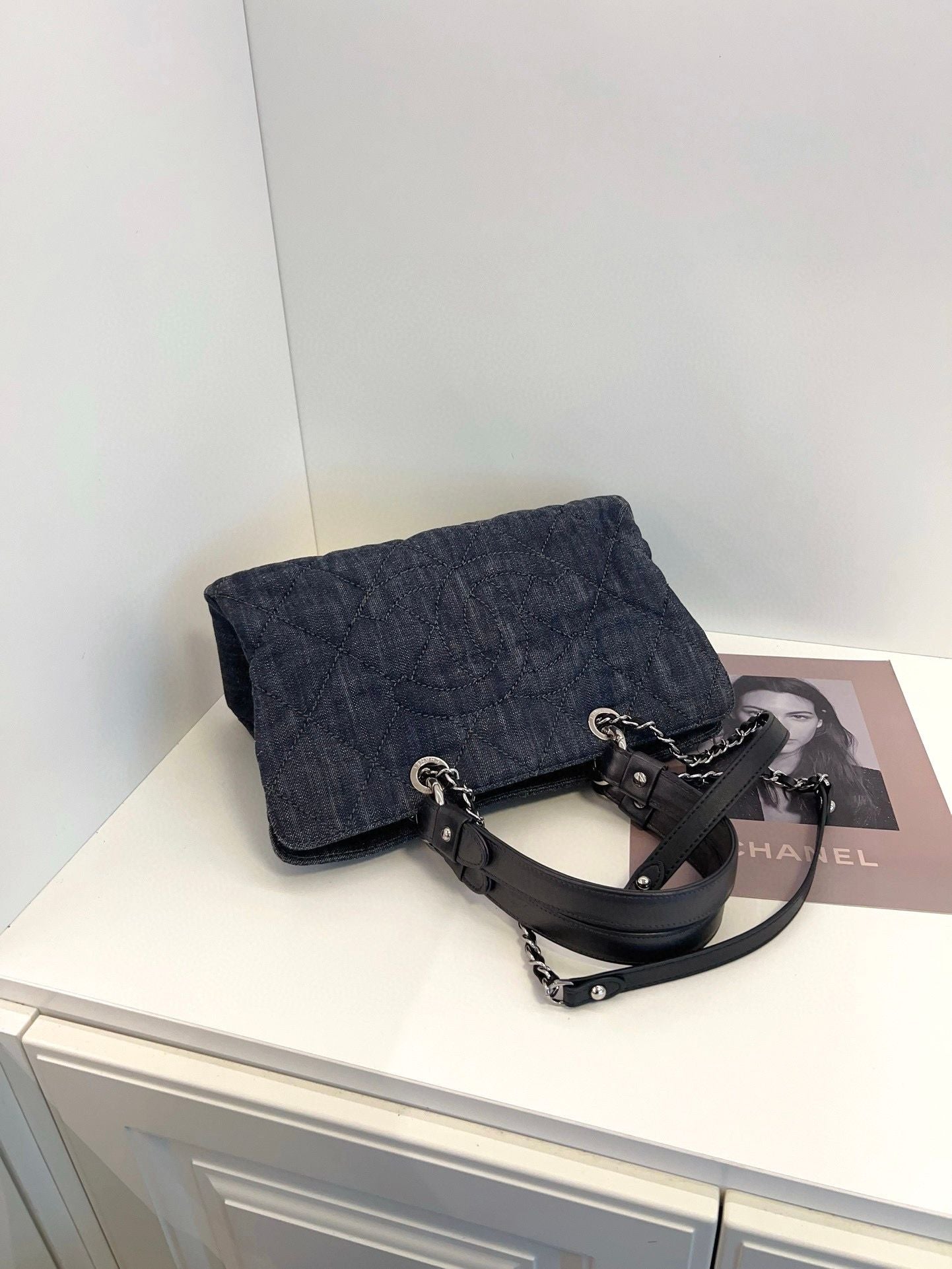 Vintage Chanel GST Grand shopping tote bag **cm black