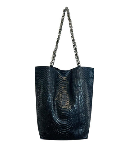 Paris London Crystal Embellished Tote