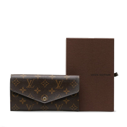 Louis Vuitton Sarah Long Wallet in Monogram M62234 Brown