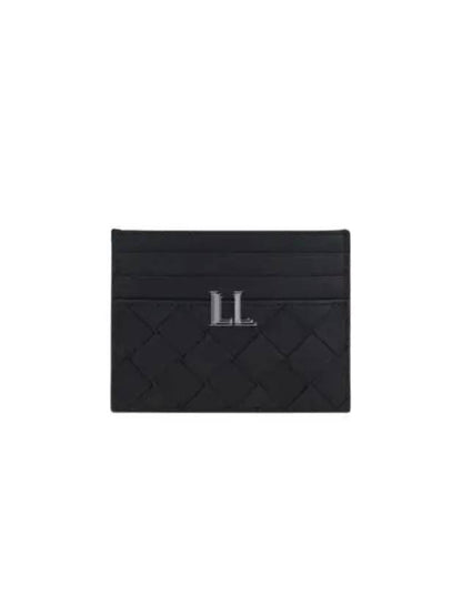 Luxury Bottega Veneta Intrecciato Leather Card Wallet Midnight Blue