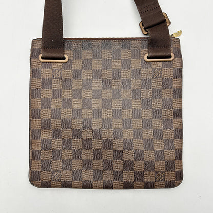 Louis Vuitton | Bags | Louis Vuitton Damier Ebene Brooklyn Pochette Plate Flat Messenger B04206HHVB