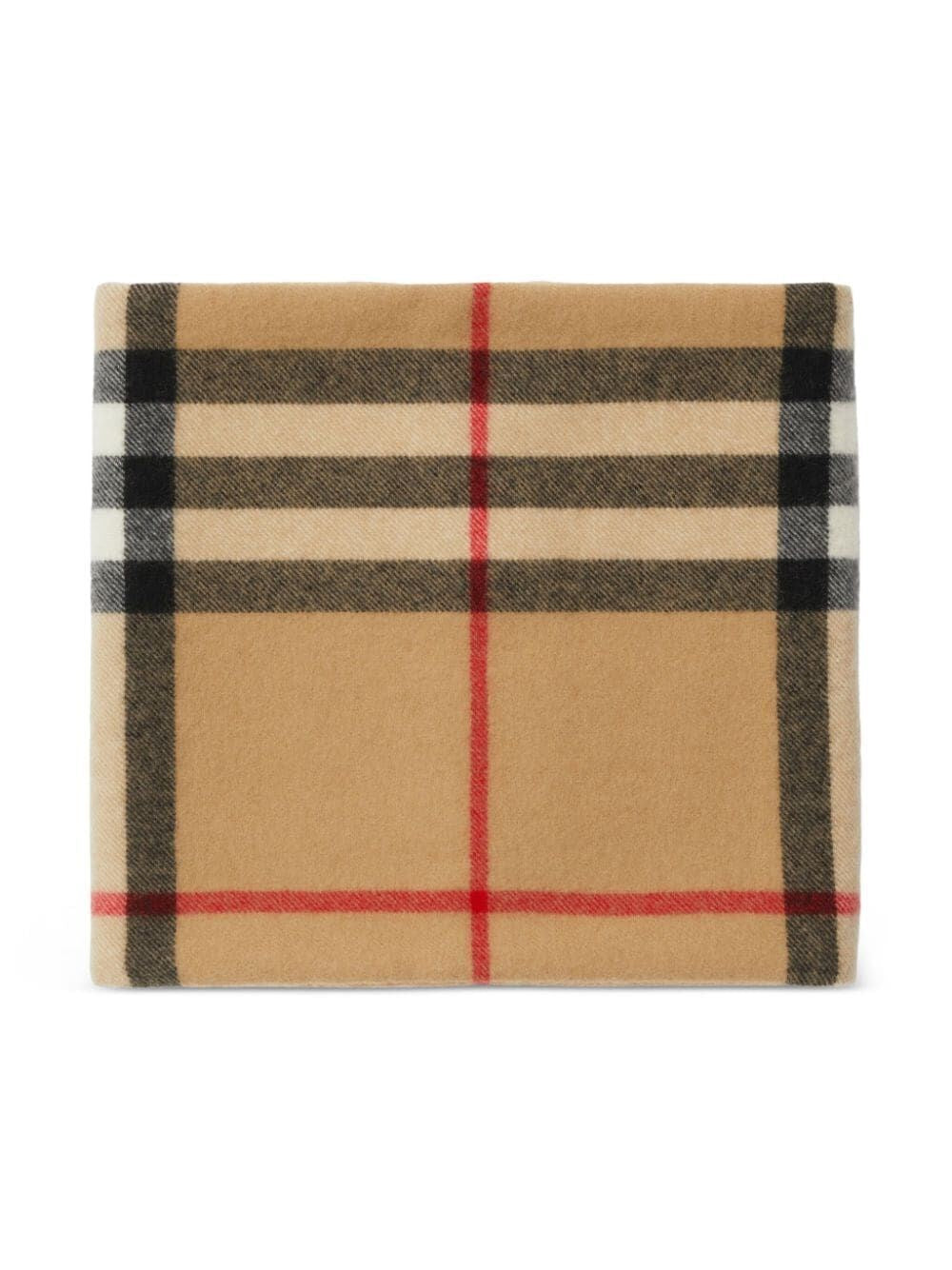 Burberry Men Check Cashmere Snood