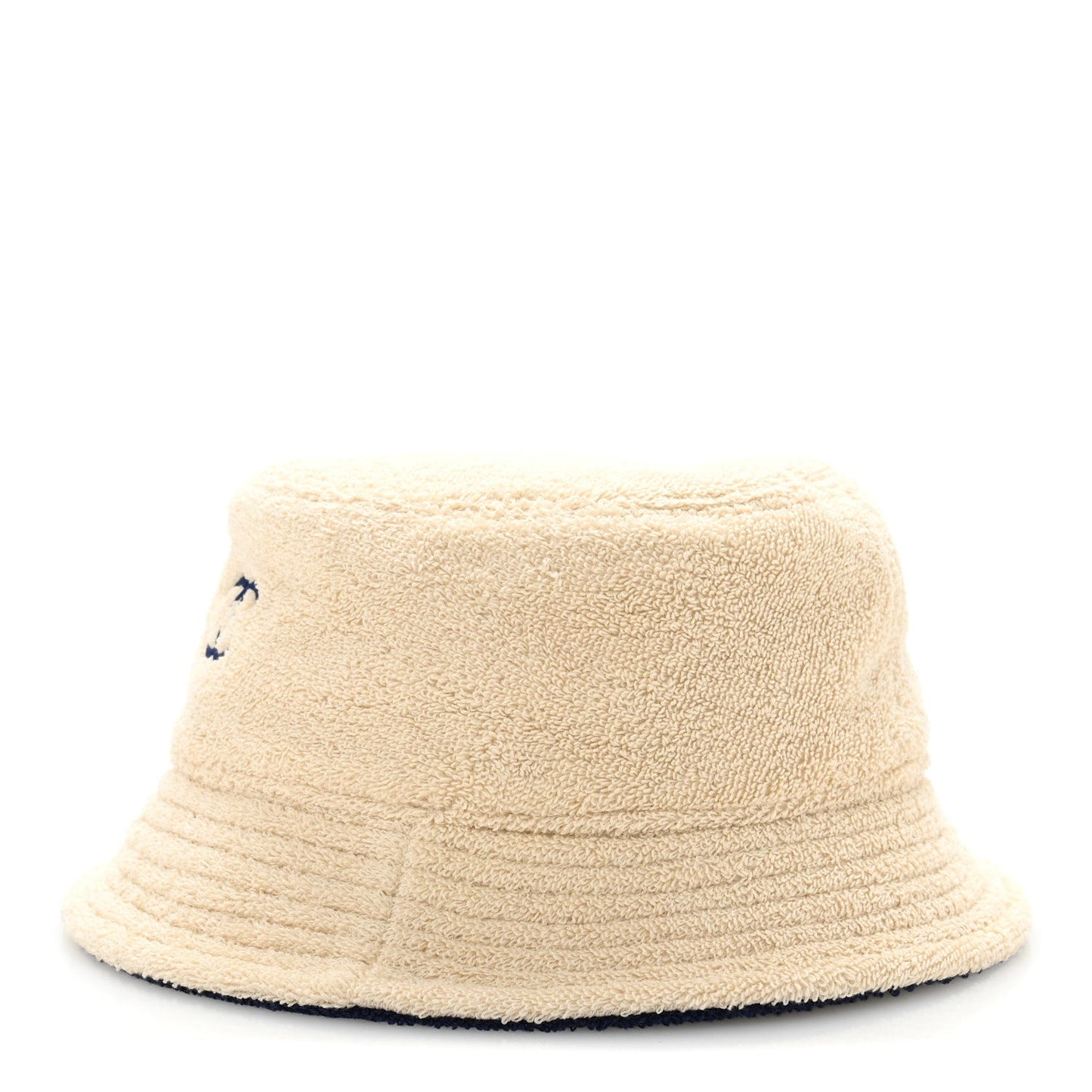 Terry Cloth CC Bucket Hat S Ecru