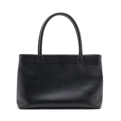 Chanel Coco Caviar S Handbag Black Gold  9th