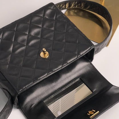 Leather crossbody bag Chanel Black in Leather MR