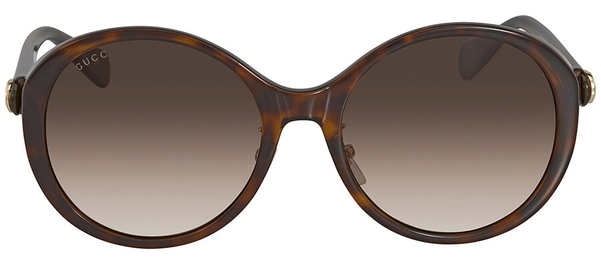 Gucci GG0370SK W 002 Oval Sunglasses