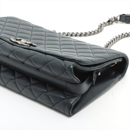 CHANEL DECAMATRACE LEZER SINGLE FLAPS SINGLE CHAIN BAG NAYBIE SILVER GOLD TOOLS  EARTH  LOVE MARKET SHOP