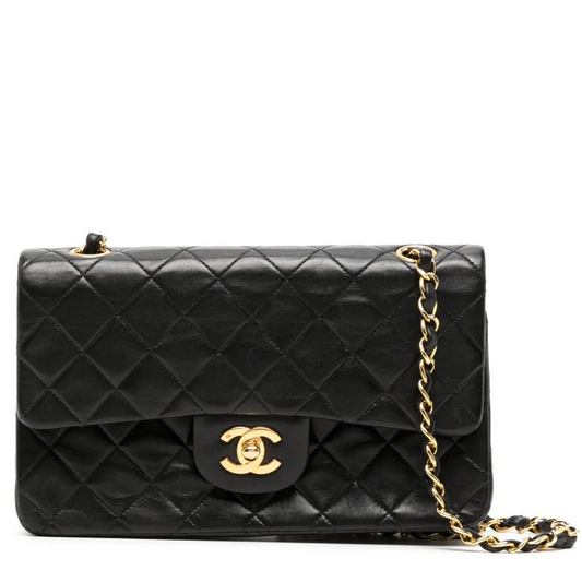 9 Inch Small Double Flap Bag