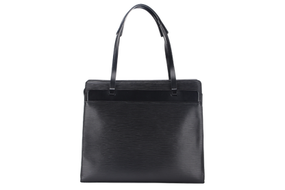 LOUIS VUITTON CROSISETTE PM BLACK EPI LEATHER WITH DUST COVER