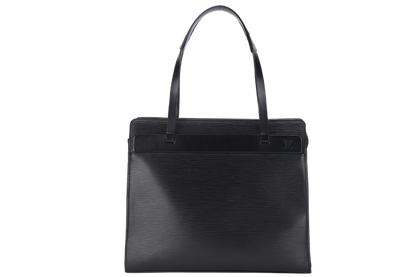 LOUIS VUITTON CROSISETTE PM BLACK EPI LEATHER WITH DUST COVER