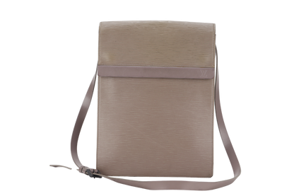 LOUIS VUITTON RAMATUELLE EPI LEATHER MESSENGER LILAC NO DUST COVER