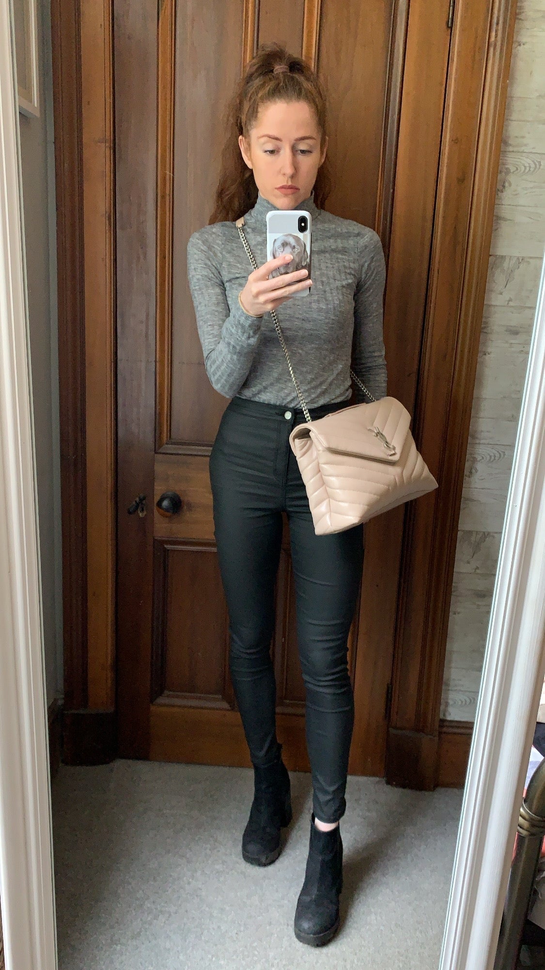 Yves Saint Laurent (YSL) Medium Marble Pink Lou