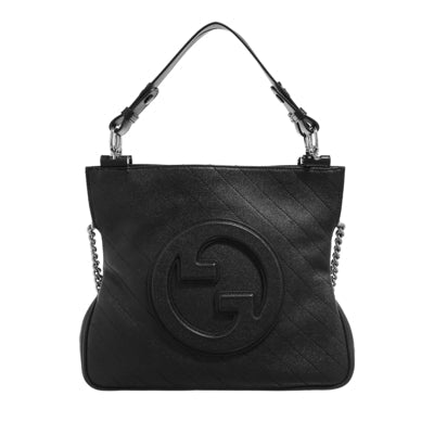 Small Gucci Blondie Shopper Black