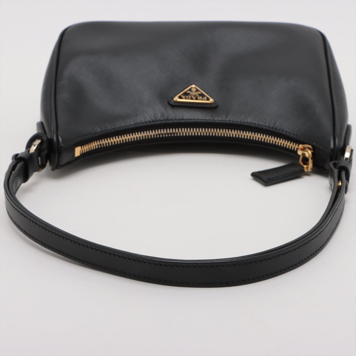 Prada Black Saffiano Leather Re-Edition Mini Bag [Clearance Sale]