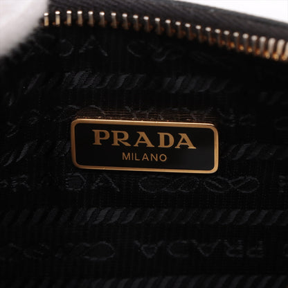 Prada Black Saffiano Leather Re-Edition Mini Bag [Clearance Sale]