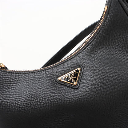 Prada Black Saffiano Leather Re-Edition Mini Bag [Clearance Sale]