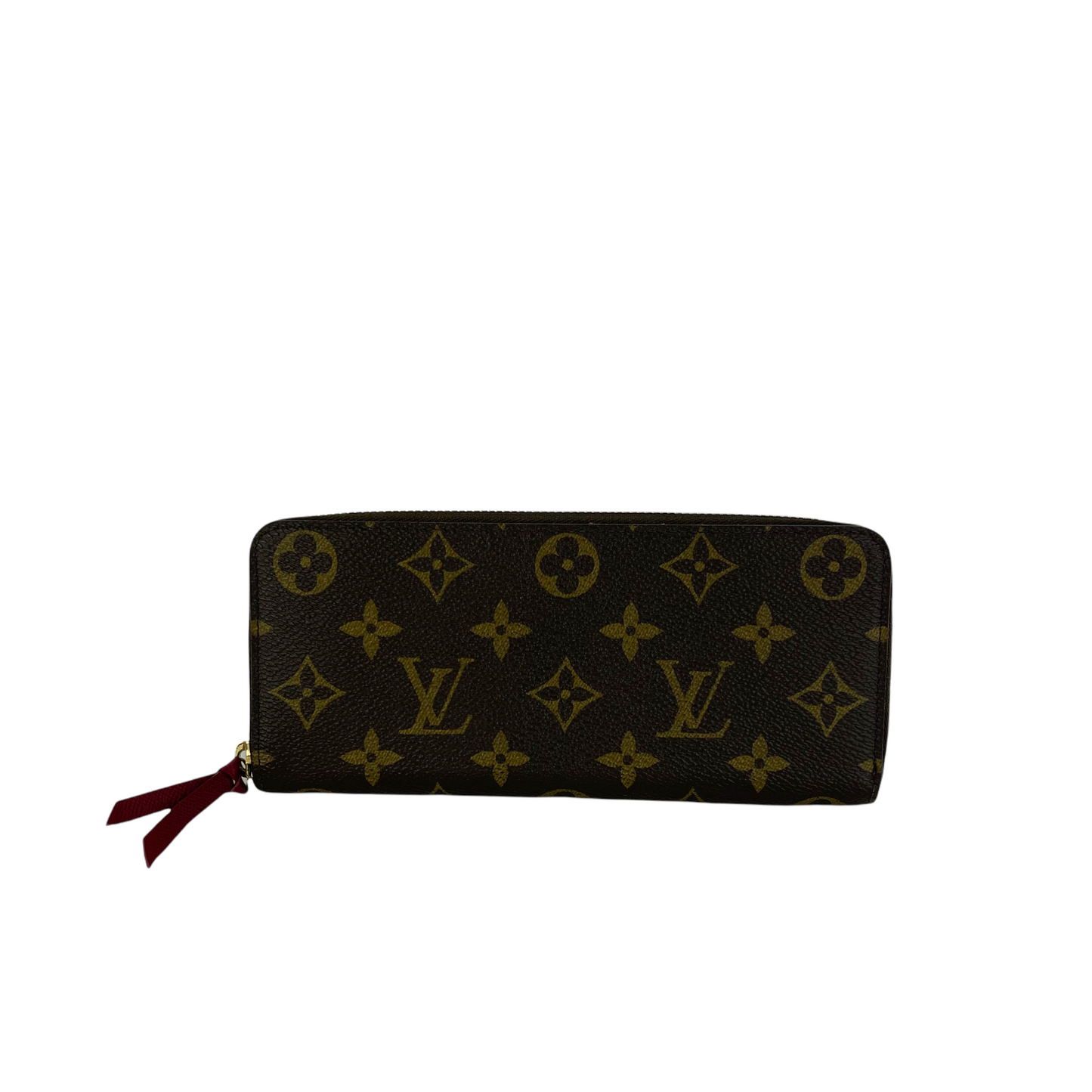 Louis-Vuitton Clemence Wallet Monogram Canvas Brown GHW