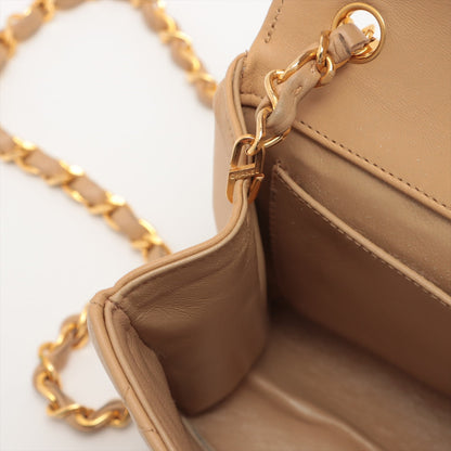 ITEM 15 - Chanel Vintage Mini CC Beige Single Flap Bag