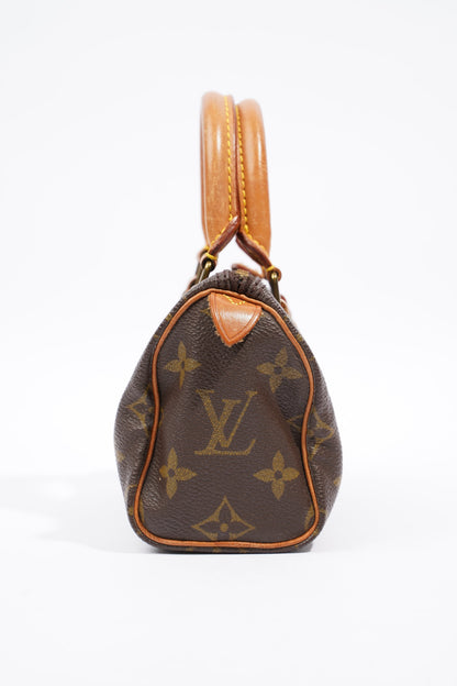 Louis Vuitton Nano Speedy Monogram Coated Canvas