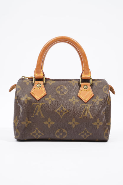 Louis Vuitton Nano Speedy Monogram Coated Canvas