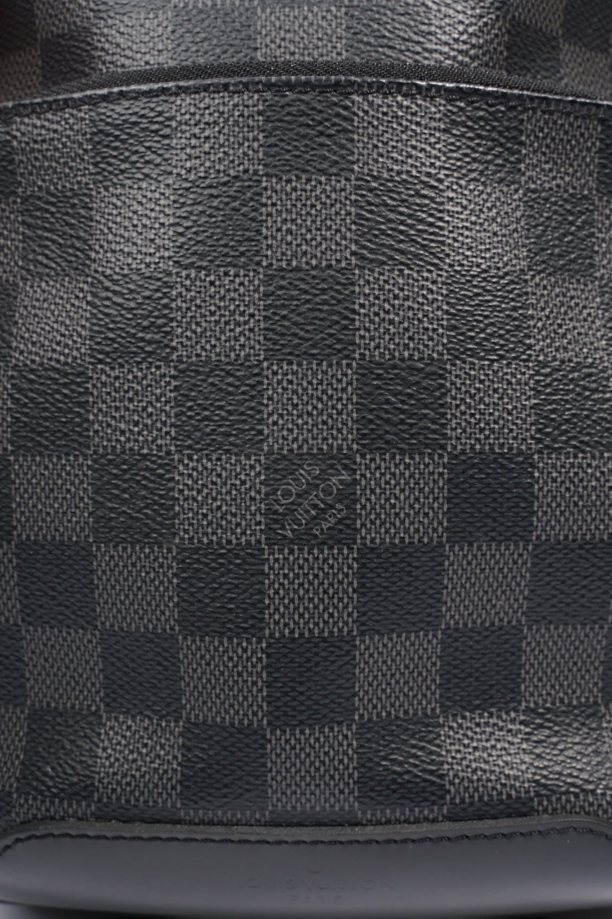 Louis Vuitton Avenue Sling Bag Damier Graphite / Black Coated Canvas