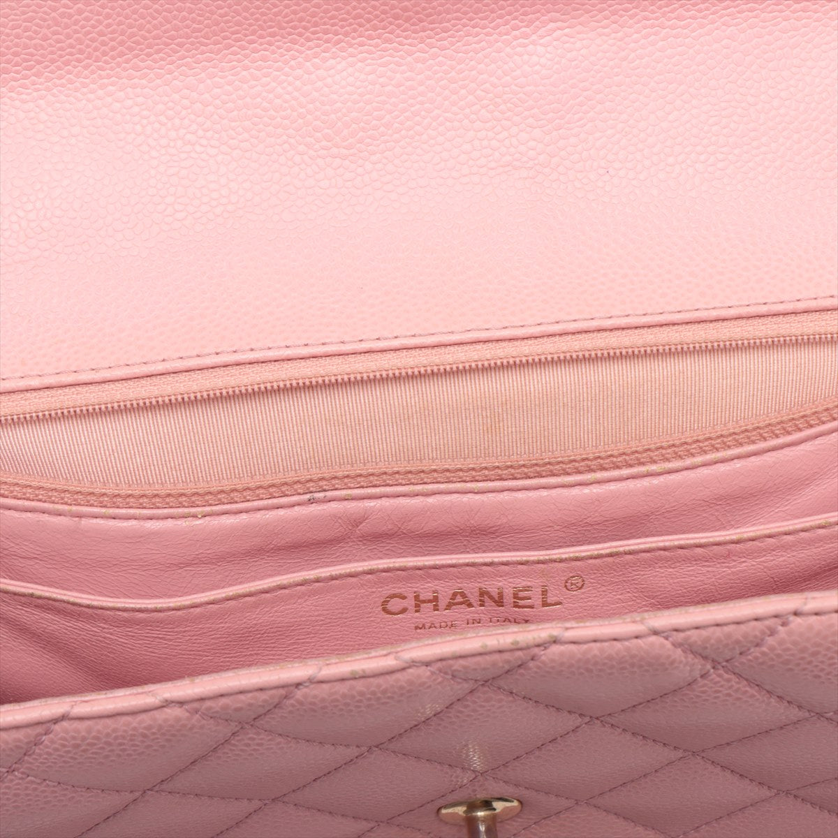 Chanel Kelly Caviar  Bag Pink