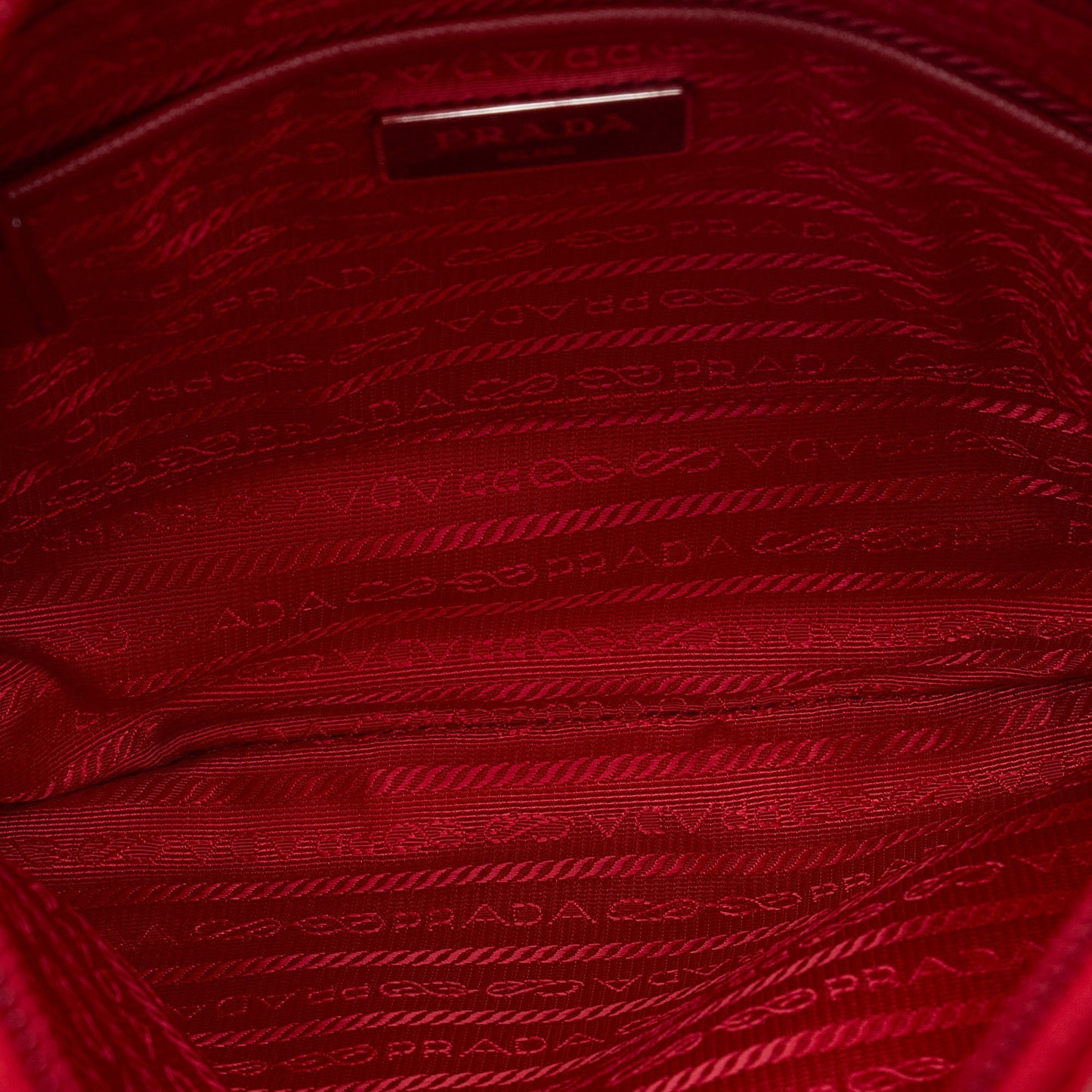 Prada Tessuto Red Nylon Canvas