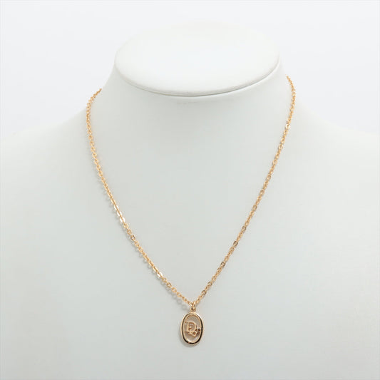 Christian Dior Logo Gold Necklace Costume Jewellery