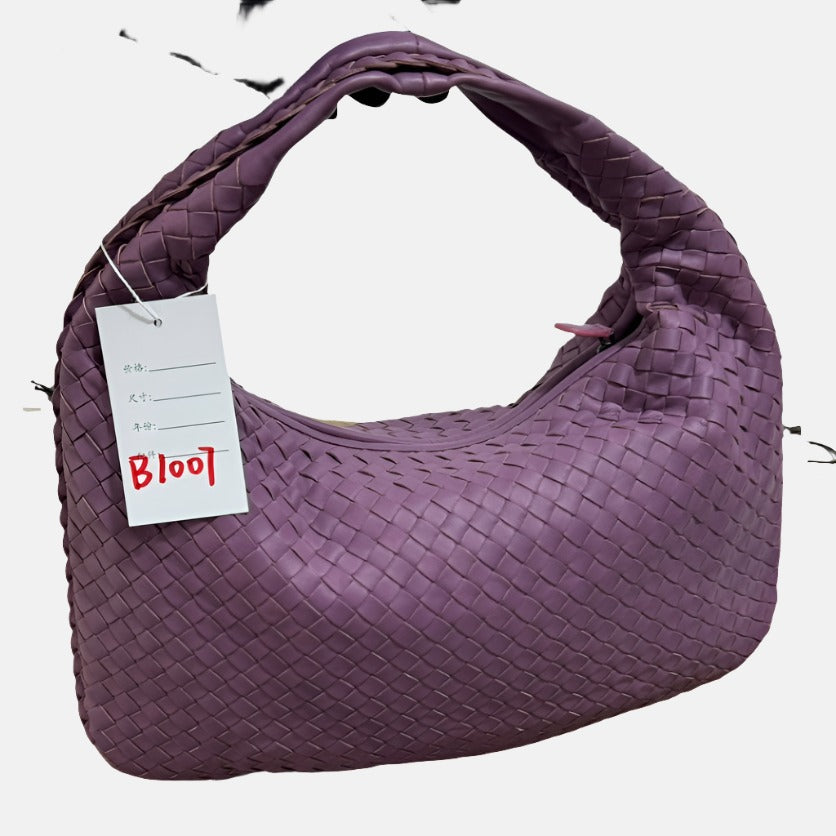 Bottega Veneta Hobo Bag Lambskin leather Lilac Lavender Purple Medium 40cm