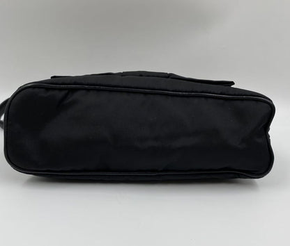 Prada Black Nylon Mini Bow Bag