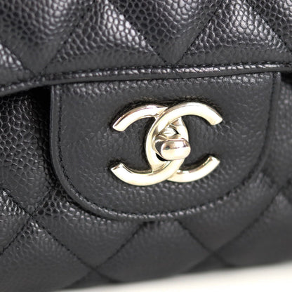 Jumbo Classic Flap Black Caviar Leather with SHW