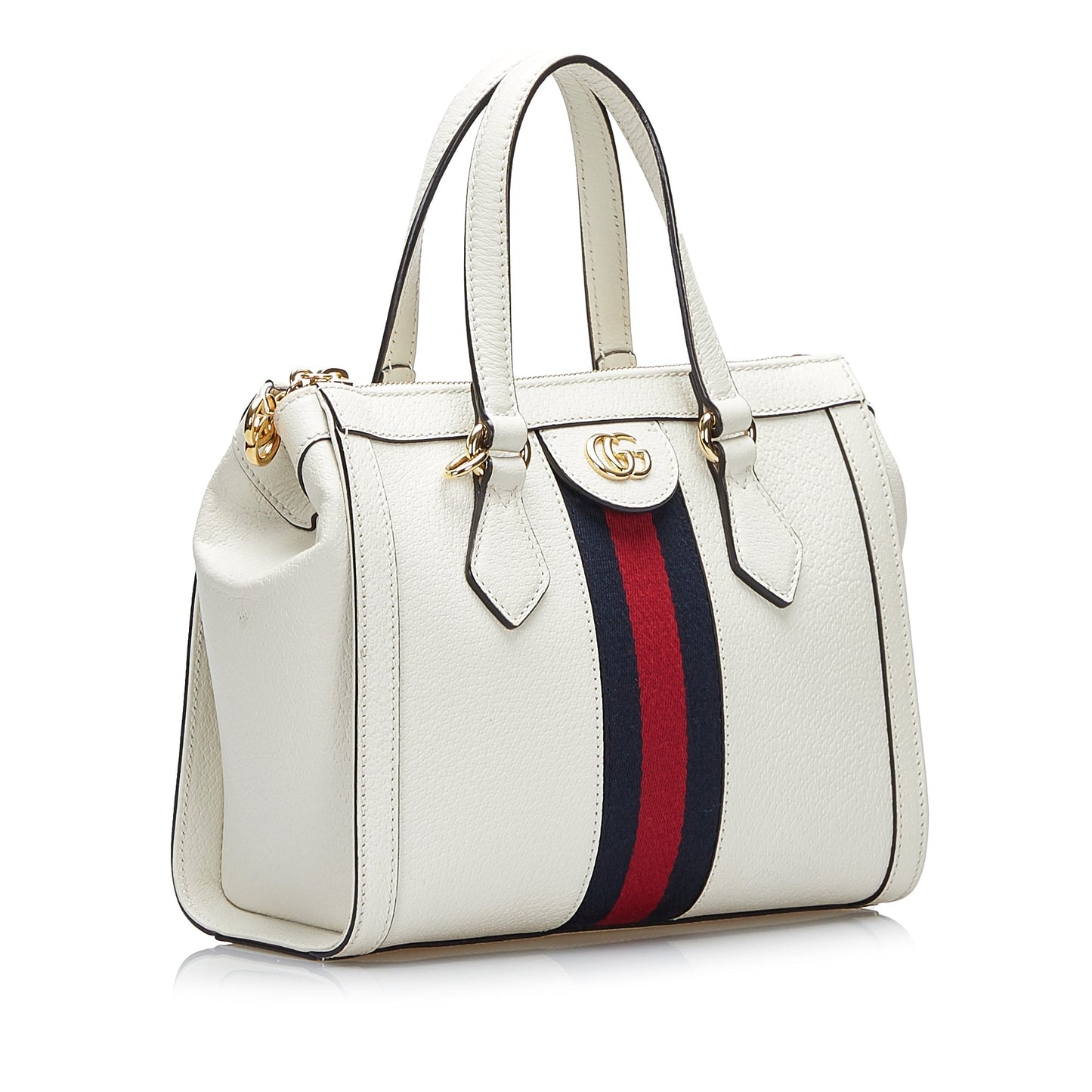 Gucci Web Ophidia Handbag White