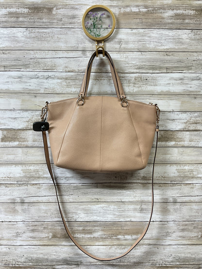 Crossbody Designer By Coach In Tan, Size:Medium