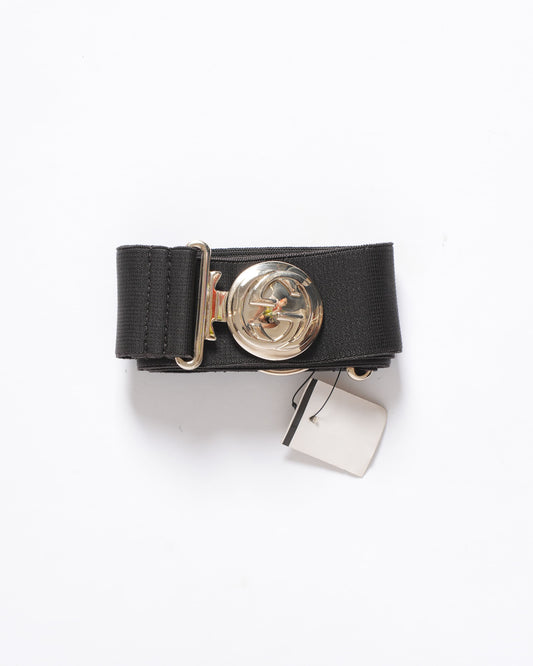 New Gucci Interlocking G Stretchable Belt