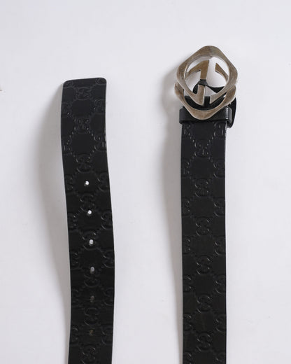 Gucci GG Women's Belt with Square GG Buckle