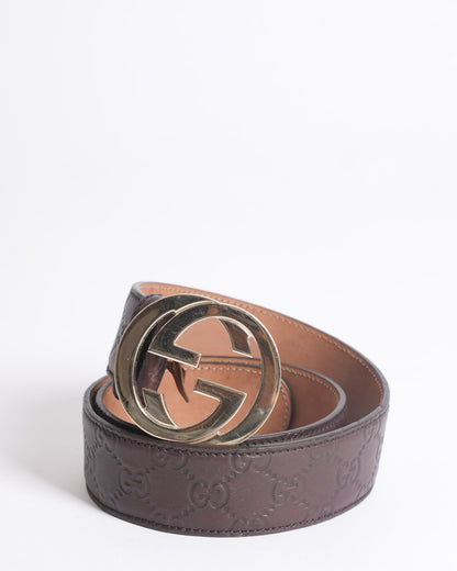 Gucci Brown Belt