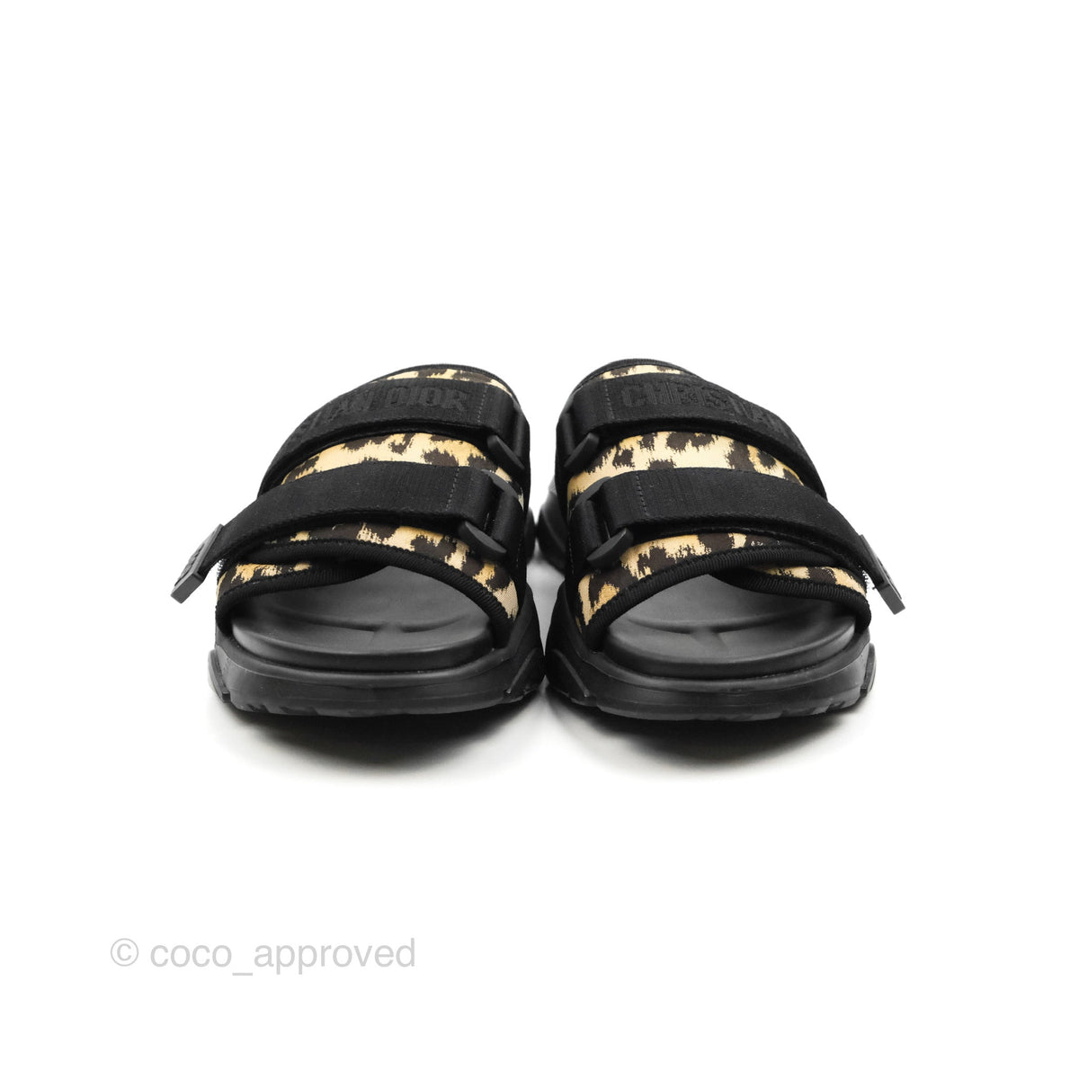 Christian Dior D-Wander Slide Beige Multicolor Mizza Printed