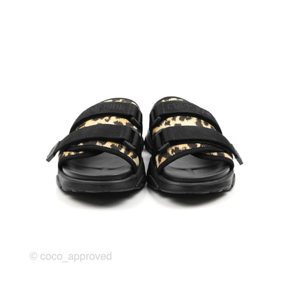 Christian Dior D-Wander Slide Beige Multicolor Mizza Printed