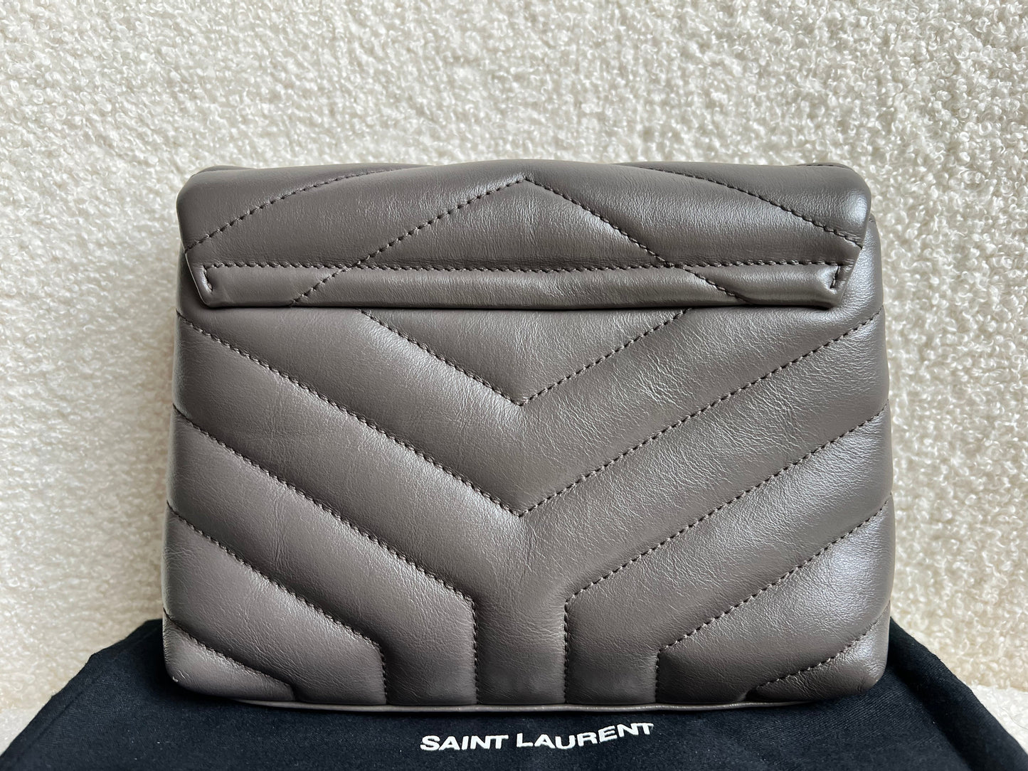 Yves Saint Laurent (YSL) Grey Toy Lou