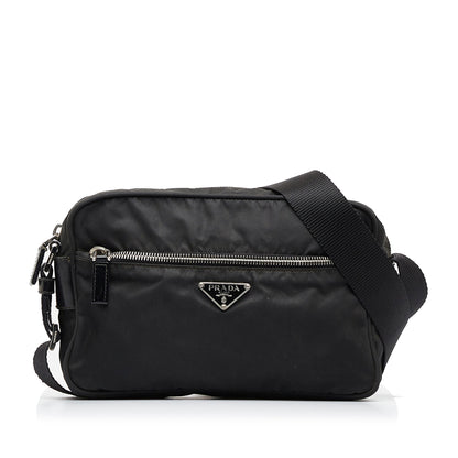 Prada Tessuto Black Nylon Canvas