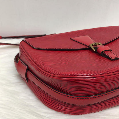 Louis-Vuitton Epi Rare Red Jeune Fille MM