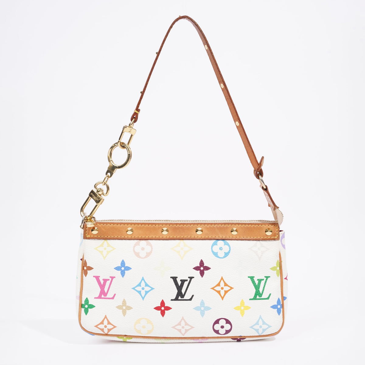 Louis Vuitton Murakami Pochette Multicoloured Monogram Leather