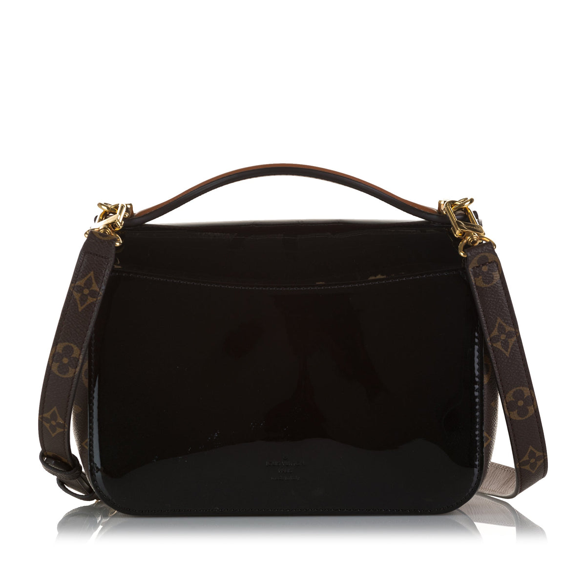 Louis Vuitton Cherrywood PM Black Vernis Miroir